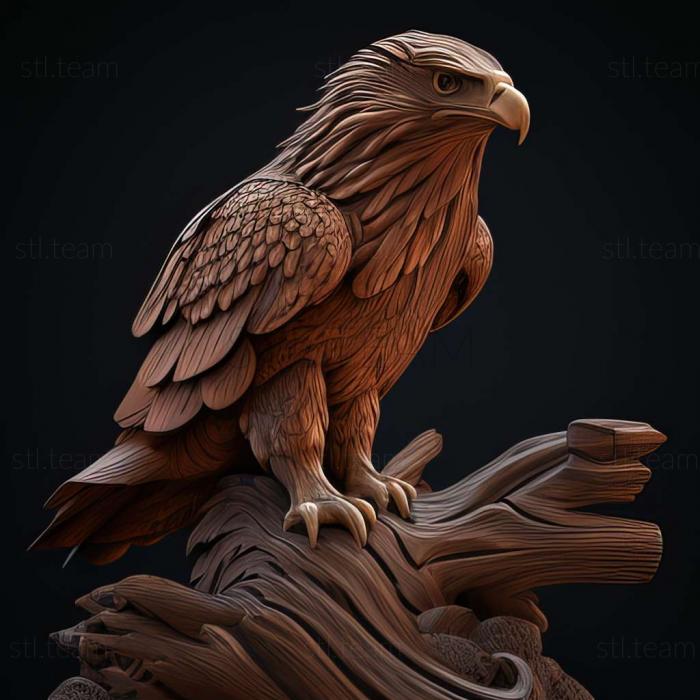 3D model buzzard (STL)